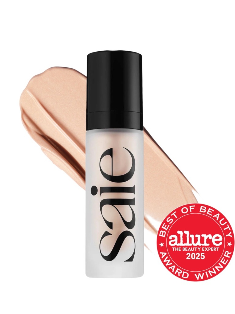 Saie Glowy Super Gel Lightweight Dewy Multipurpose Illuminator Travel Size 0.5oz